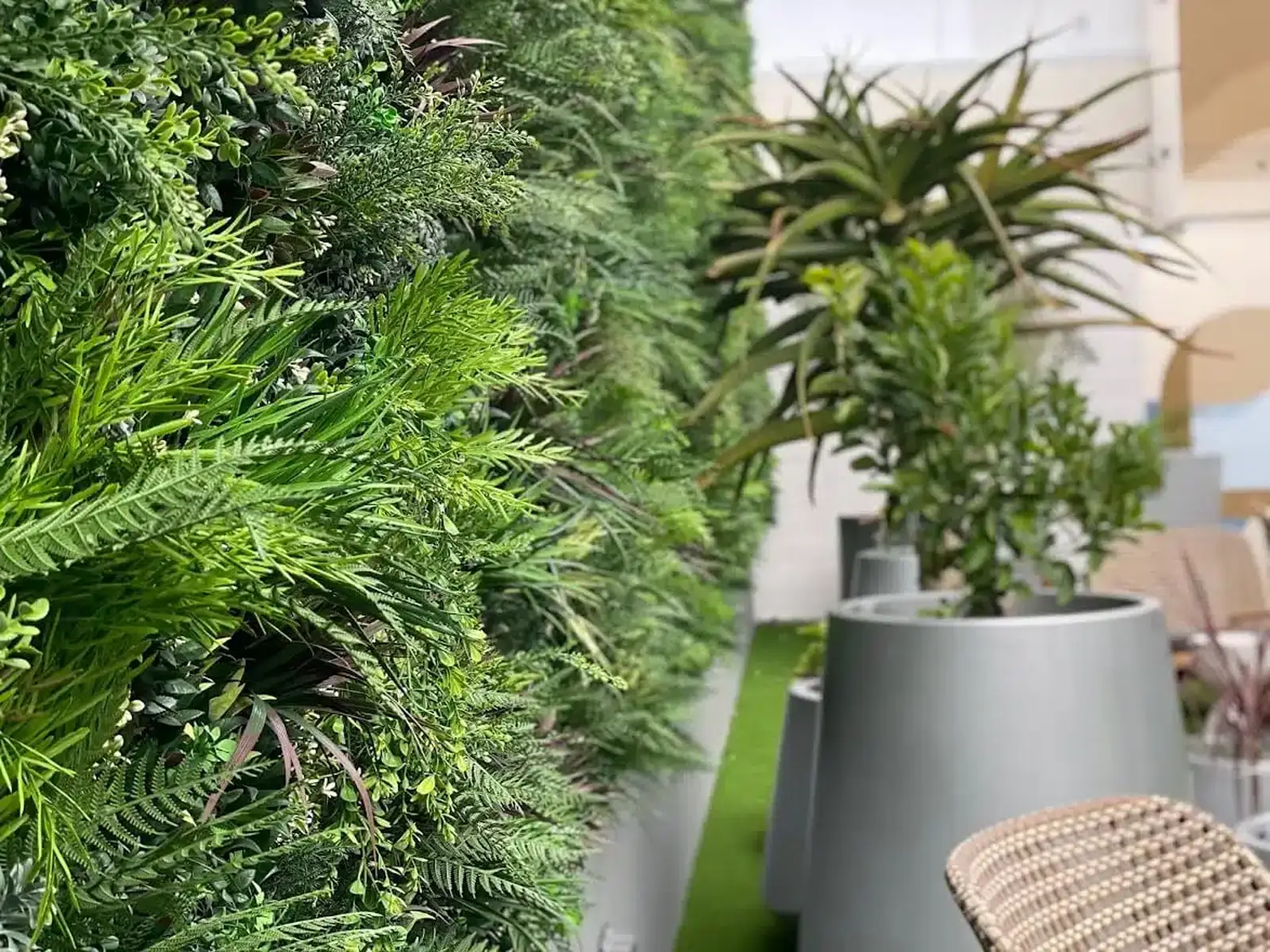 Large grasses inserts for Vistafolia panels